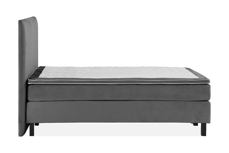 Princess Kontinentalsäng 120x200cm - Mörkgrå/Sammet - Möbler - Säng - Kontinentalsäng