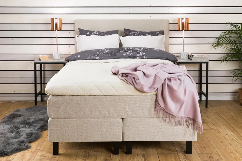 Princess Kontinentalsäng 140x200cm - Beige - Möbler - Säng - Kontinentalsäng