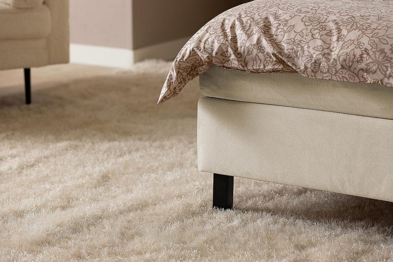 Princess Kontinentalsäng 140x200cm - Beige/Sammet - Möbler - Säng - Komplett sängpaket