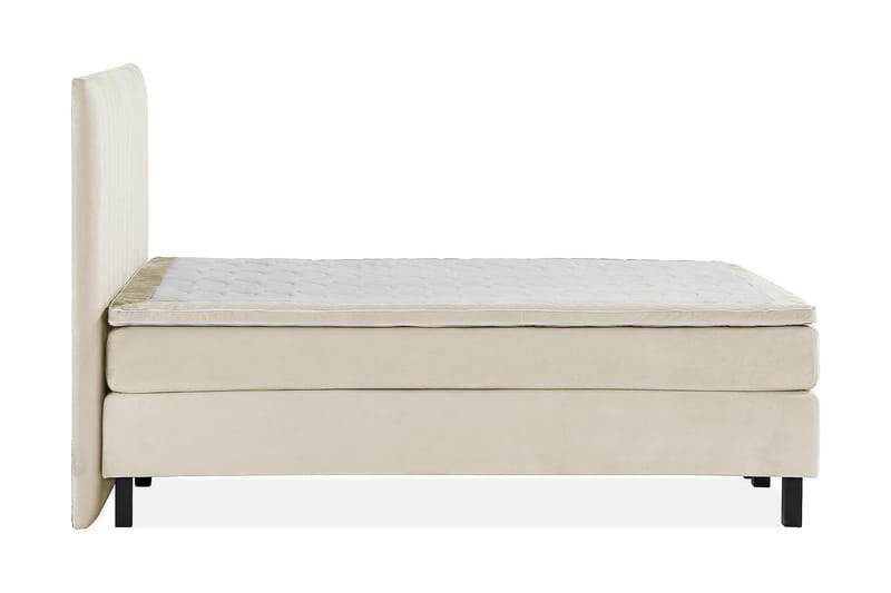 Princess Kontinentalsäng 140x200cm - Beige/Sammet - Möbler - Säng - Komplett sängpaket