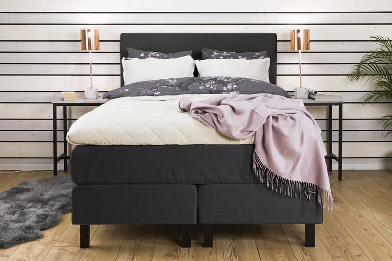 Princess Kontinentalsäng 140x200cm - Grå - Möbler - Säng - Kontinentalsäng