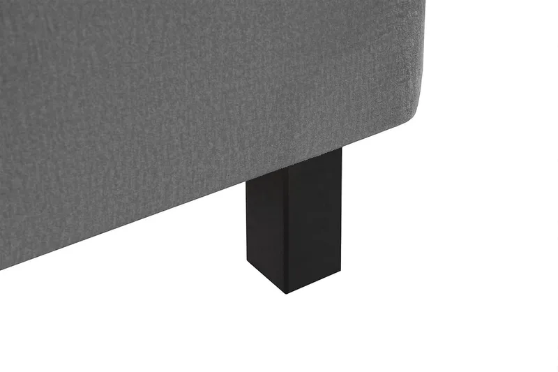 Princess Kontinentalsäng 140x200cm - Mörkgrå/Sammet - Möbler - Säng - Kontinentalsäng