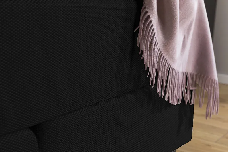 Princess Kontinentalsäng 140x200cm - Svart - Möbler - Säng - Kontinentalsäng