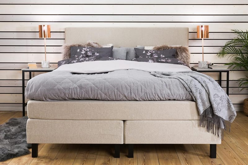 Princess Kontinentalsäng 160x200cm - Beige - Möbler - Säng - Kontinentalsäng