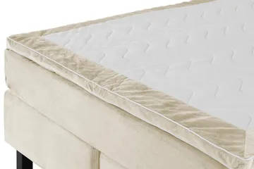 Princess Kontinentalsäng 160x200cm - Beige/Sammet - Möbler - Säng - Kontinentalsäng