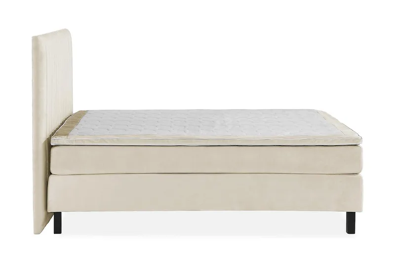 Princess Kontinentalsäng 160x200cm - Beige/Sammet - Möbler - Säng - Kontinentalsäng