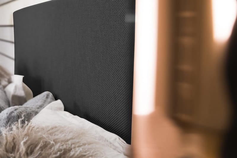 Princess Kontinentalsäng 160x200cm - Grå - Möbler - Säng - Kontinentalsäng