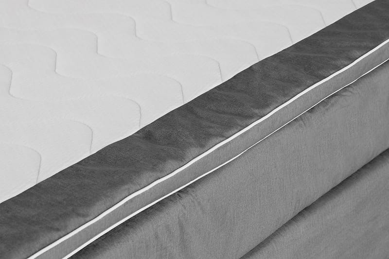 Princess Kontinentalsäng 160x200cm - Mörkgrå/Sammet - Möbler - Säng - Komplett sängpaket