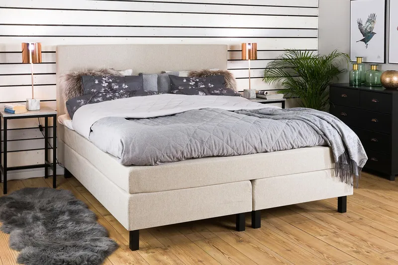 Princess Kontinentalsäng 180x200cm - Beige - Möbler - Säng - Kontinentalsäng