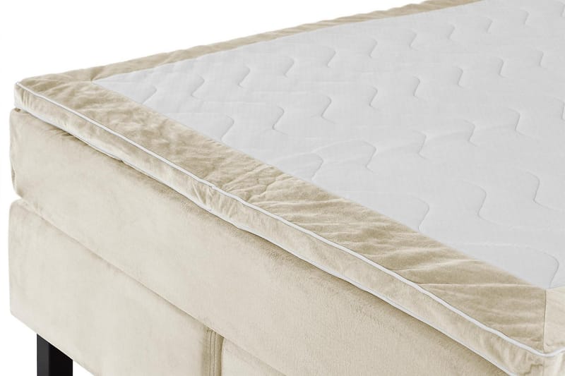Princess Kontinentalsäng 180x200cm - Beige/Sammet - Möbler - Säng - Kontinentalsäng