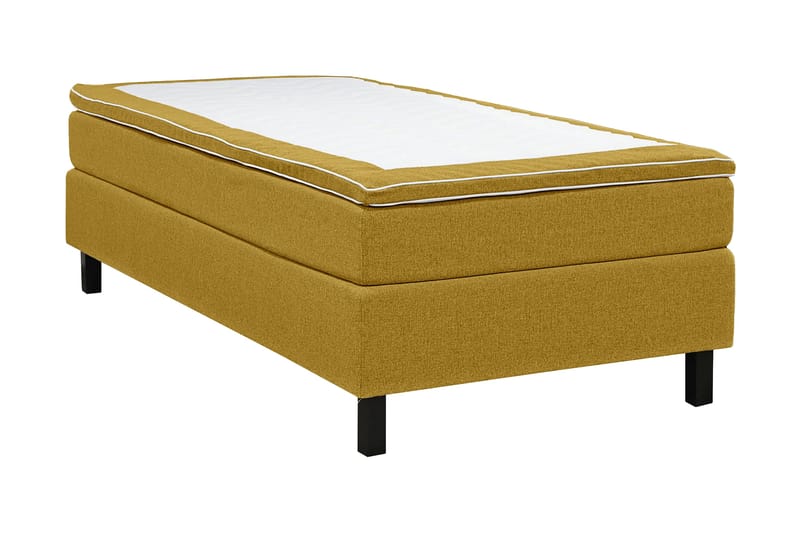 Princess Sängpaket 120x200 cm - Gul - Möbler - Säng - Kontinentalsäng