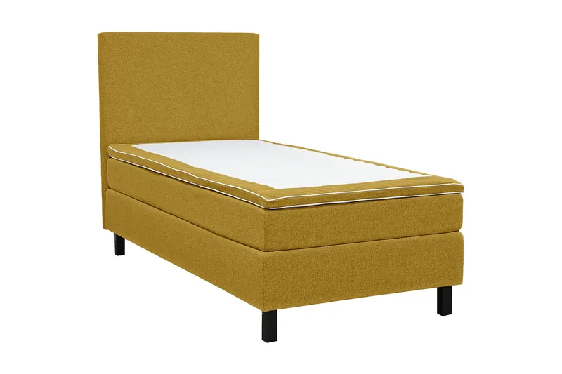 Princess Sängpaket 120x200 cm - Gul - Möbler - Säng - Kontinentalsäng