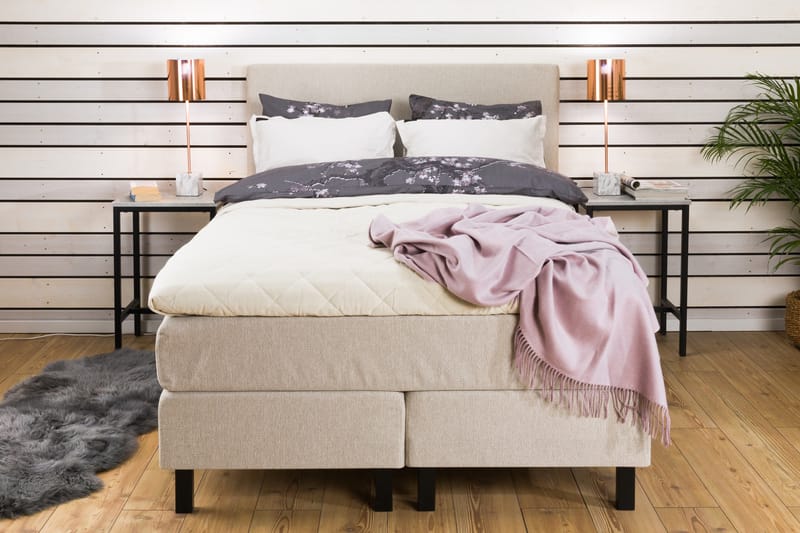 Princess Sängpaket 140x200cm - Beige - Möbler - Säng - Kontinentalsäng