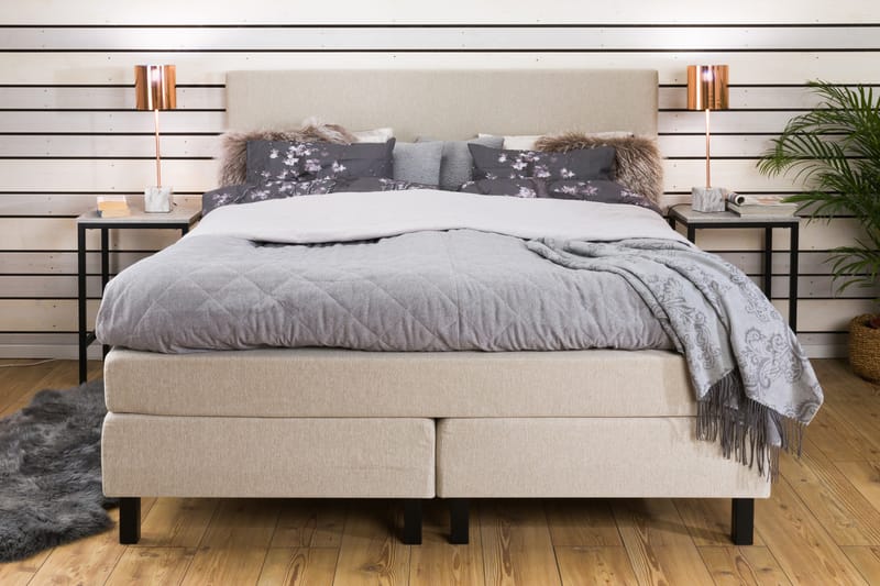 Princess Sängpaket 180x200cm - Beige - Möbler - Säng - Komplett sängpaket