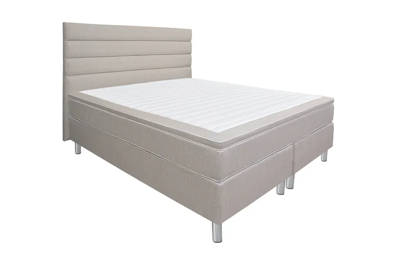 Queen Kontinentalsäng 160x200 - Beige - Möbler - Säng - Kontinentalsäng