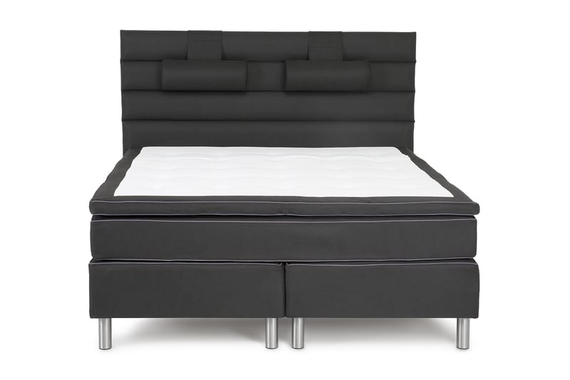 Queen Kontinentalsäng Komplett Sängpaket 160x200 cm - 160x200 Svart - Möbler - Säng - Komplett sängpaket