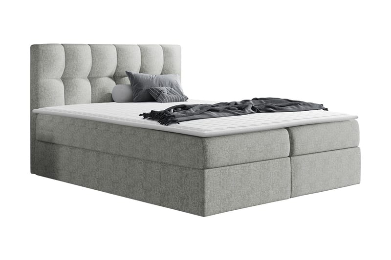 Rico Kontinentalsäng 160x208cm, Grå