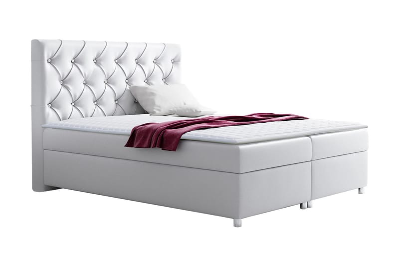 Roma Sängpaket 200x200 cm - Vit - Möbler - Säng - Kontinentalsäng