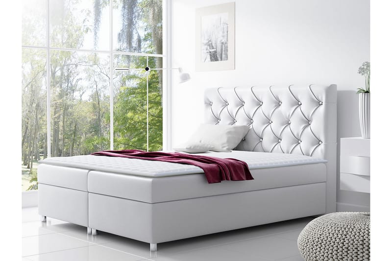 Roma Sängpaket 200x200 cm - Vit - Möbler - Säng - Kontinentalsäng