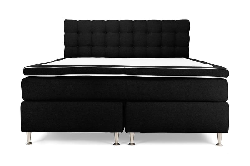 Royal Kontinentalsäng 180x200 Svart - Svart (+Fler val) - Möbler - Säng - Komplett sängpaket