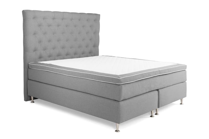 Royal Sängpaket 180x200 - Ljusgrå (+Fler val) - Möbler - Säng - Komplett sängpaket