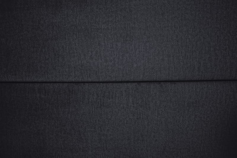 Royal Velvet Komplett Sängpaket 160x200 cm - Svart med Låga Silverben - Möbler - Säng - Komplett sängpaket