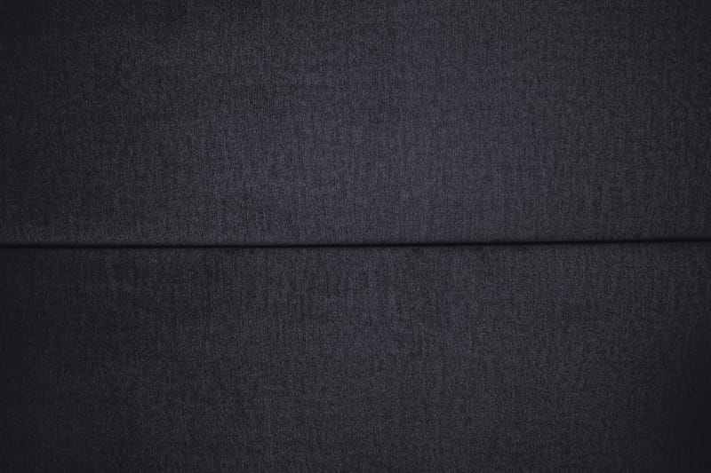 Royal Velvet Komplett Sängpaket 160x200 cm - Svart med Låga Silverben - Möbler - Säng - Kontinentalsäng
