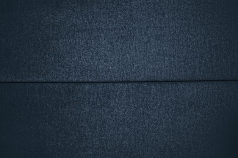 Royal Velvet Komplett Sängpaket 160x200 - Mörkblå med Låga Silverben - Kontinentalsäng - Dubbelsäng