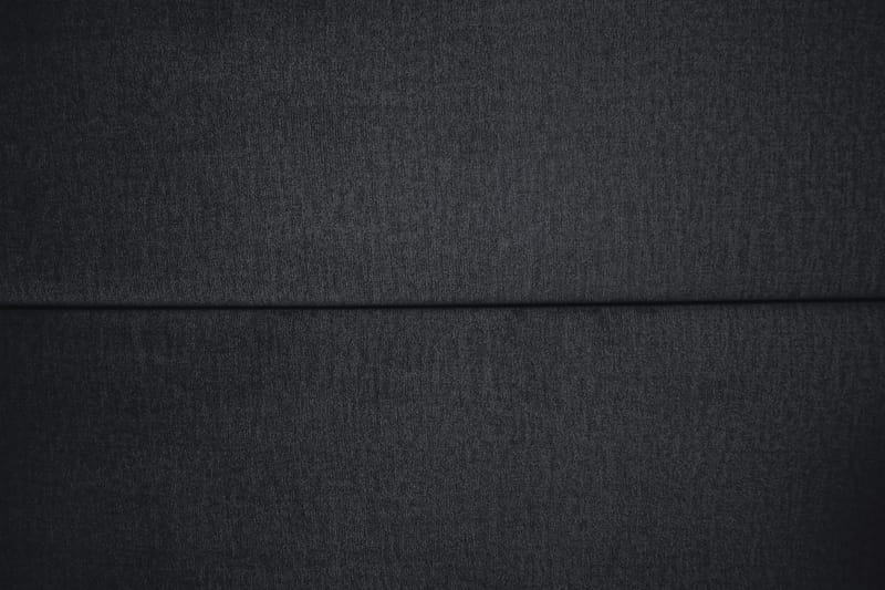Royal Velvet Komplett Sängpaket 180x200 - Svart med Svarvade Ben - Kontinentalsäng - Dubbelsäng
