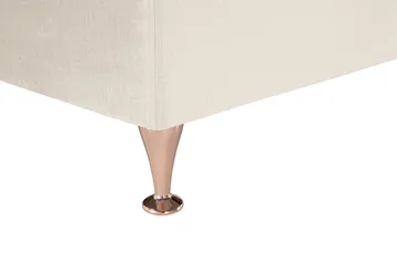 Royal Velvet Komplett Sängpaket 210x210 cm - Beige med låga rosében - Möbler - Säng - Kontinentalsäng