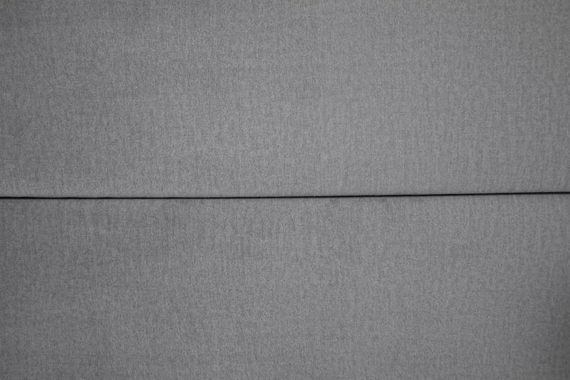 Royal Velvet Komplett Sängpaket 210x210 cm - Ljusgrå med Svarvade Ben - Möbler - Säng - Komplett sängpaket