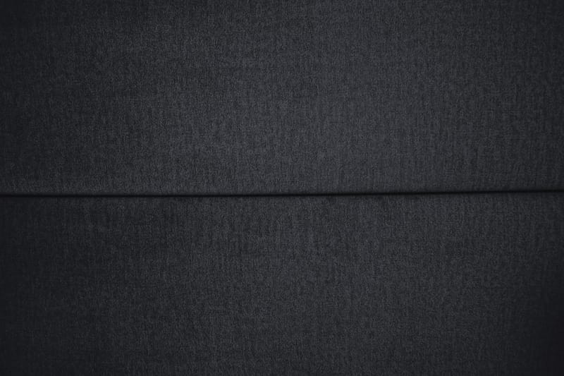 Royal Velvet Komplett Sängpaket 210x210 cm - Svart med Låga Svarvade Ben - Möbler - Säng - Kontinentalsäng