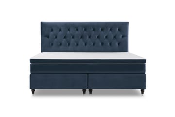 Royal Velvet Komplett Sängpaket 210x210  Mörkblå med Svar