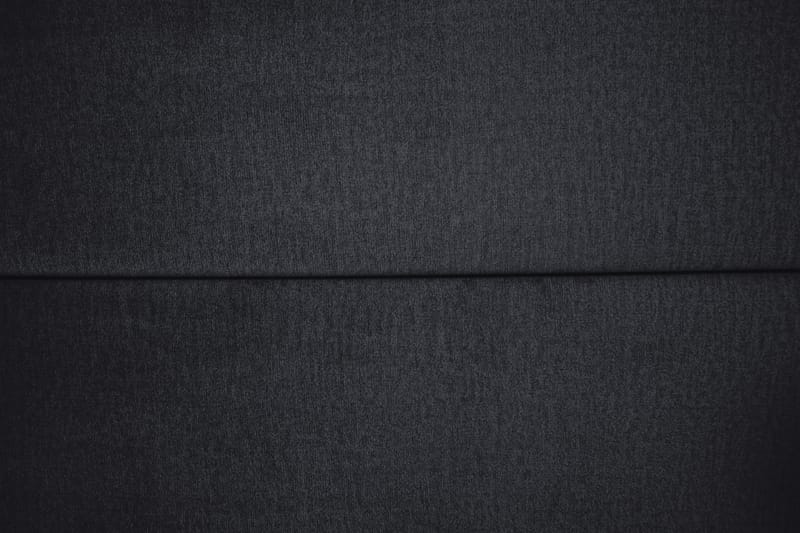 Royal Velvet Komplett Sängpaket 210x210  Svart med Låga R - Svart med Låga Rosében - Komplett sängpaket - Kontinentalsäng - Dubbelsäng - Familjesäng