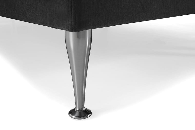 Royal Velvet Komplett Sängpaket Kontinentalsäng 180x200 cm - Mörkgrå / Sammet - Möbler - Säng - Kontinentalsäng