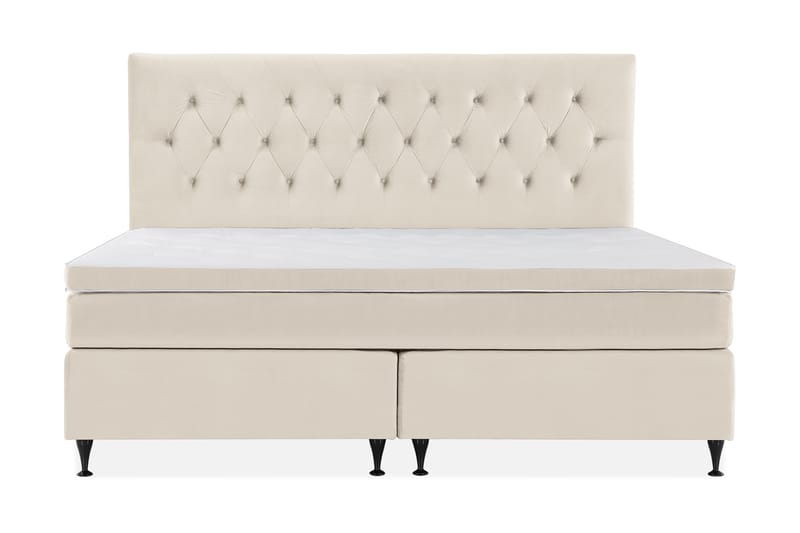 Royal Velvet Kontinental säng210x210 cm - Beige - Möbler - Säng - Kontinentalsäng