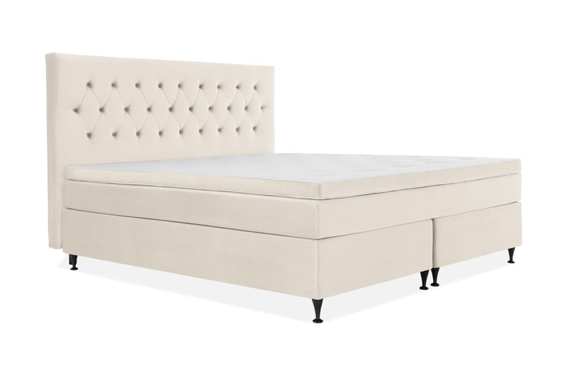 Royal Velvet Kontinental säng210x210 cm - Beige - Möbler - Säng - Kontinentalsäng