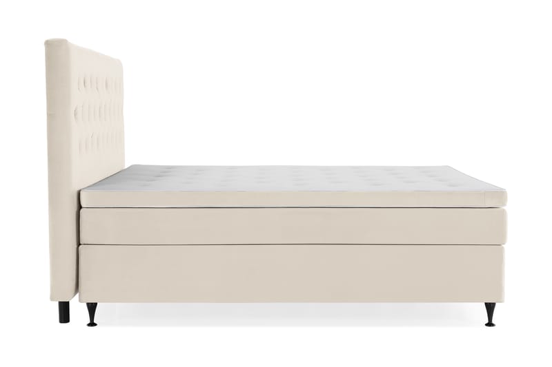 Royal Velvet Kontinental säng210x210 cm - Beige - Möbler - Säng - Kontinentalsäng