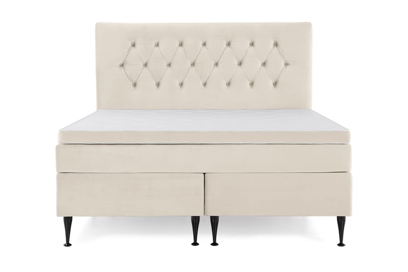 Royal Velvet Kontinentalsäng 160x200 cm - Beige - Möbler - Säng - Komplett sängpaket