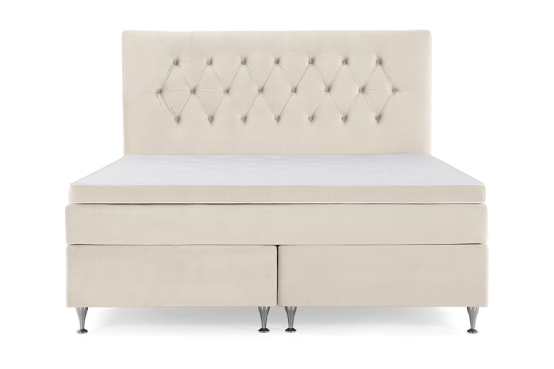 Royal Velvet Kontinentalsäng 160x200 cm - Beige - Möbler - Säng - Komplett sängpaket