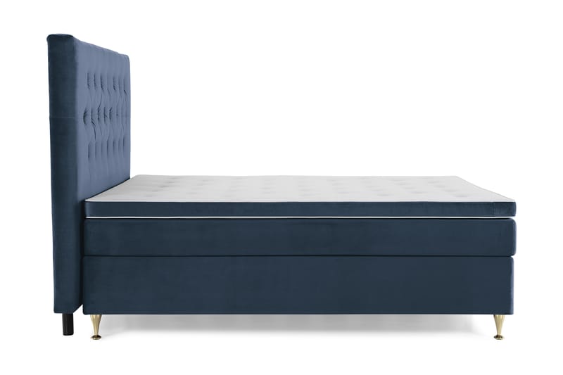 Royal Velvet Kontinentalsäng 160x200 cm - Mörkblå - Möbler - Säng - Komplett sängpaket