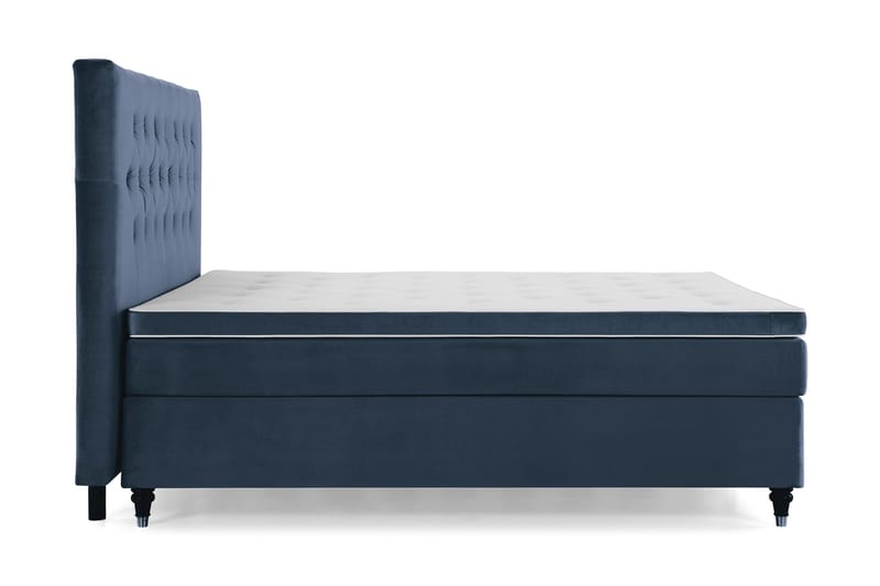 Royal Velvet Kontinentalsäng 160x200 cm - Mörkblå - Möbler - Säng - Kontinentalsäng