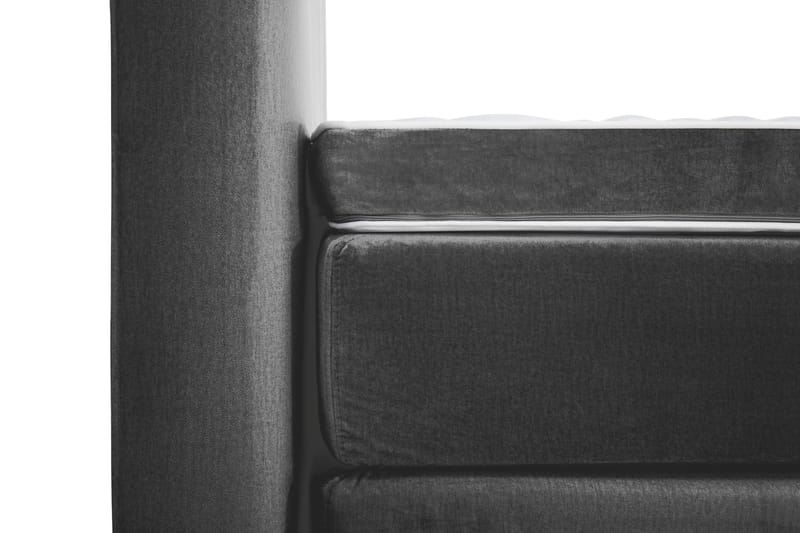Royal Velvet Kontinentalsäng 160x200 cm - Mörkgrå - Möbler - Säng - Kontinentalsäng