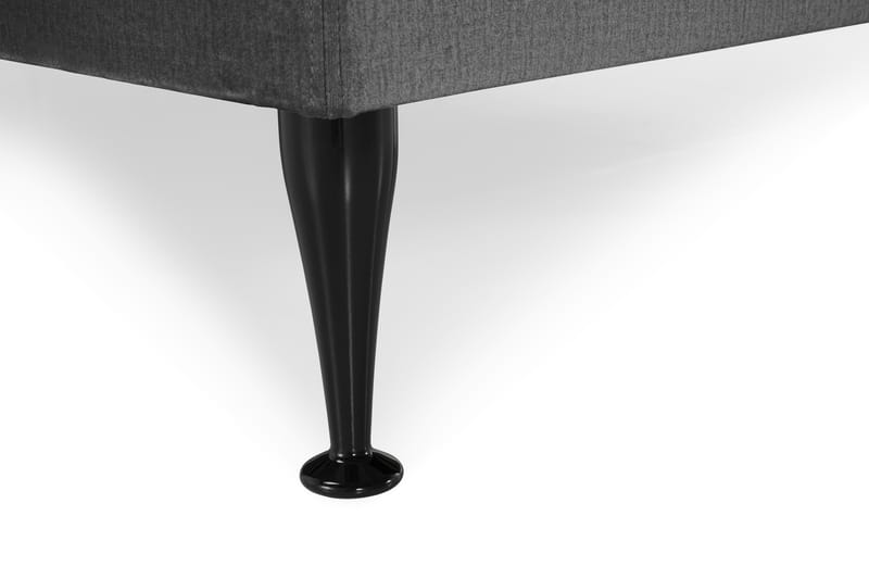 Royal Velvet Kontinentalsäng 160x200 cm - Mörkgrå - Möbler - Säng - Kontinentalsäng