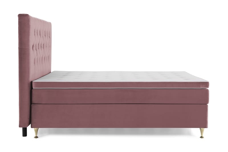 Royal Velvet Kontinentalsäng 160x200 cm - Rosa - Möbler - Säng - Komplett sängpaket