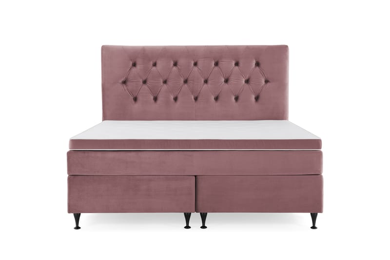 Royal Velvet Kontinentalsäng 160x200 cm - Rosa - Komplett sängpaket - Kontinentalsäng - Dubbelsäng