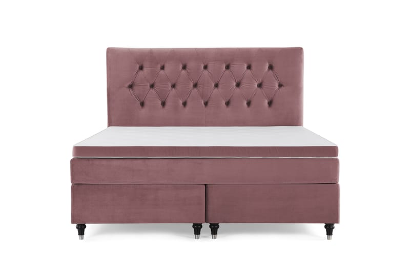 Royal Velvet Kontinentalsäng 160x200 cm - Rosa - Möbler - Säng - Kontinentalsäng