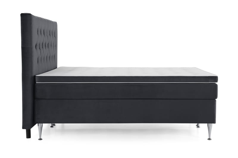 Royal Velvet Kontinentalsäng 160x200 cm - Svart - Möbler - Säng - Kontinentalsäng