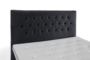 Royal Velvet Kontinentalsäng 160x200 cm - Svart - Möbler - Säng - Kontinentalsäng