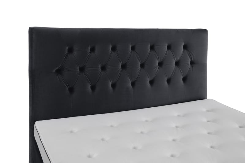 Royal Velvet Kontinentalsäng 160x200 cm - Svart - Möbler - Säng - Kontinentalsäng